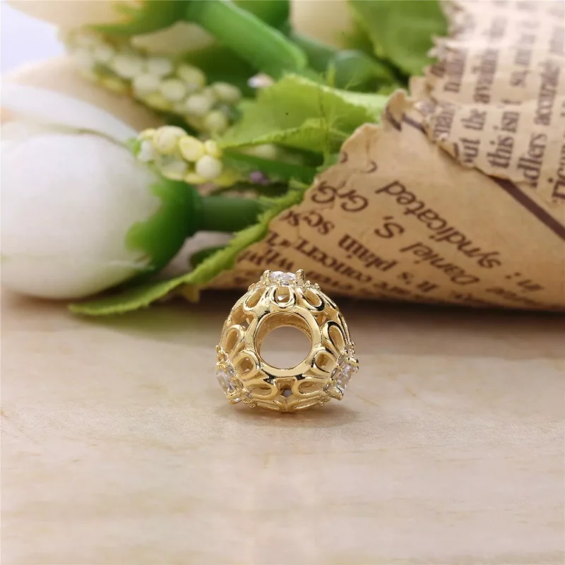 (bild till) Pandora Berlock Blommig Briljans - 750836Cz - View 4