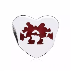 (bild till) Pandora Berlock Disney, Dansande Musse & Mimmi - Pd00154-1