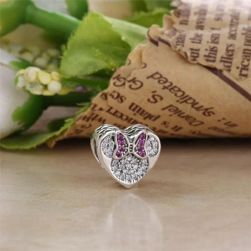 (bild till) Pandora Berlock Disney, Mickey & Mimmi Sann Kärlek - 792050Cz - View 2
