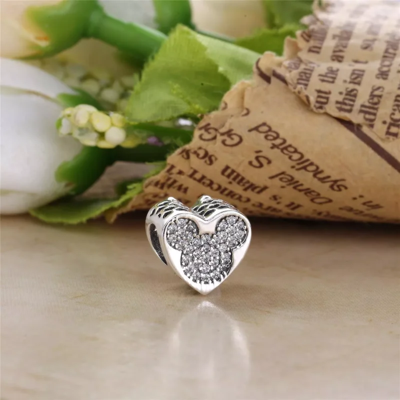(bild till) Pandora Berlock Disney, Mickey & Mimmi Sann Kärlek - 792050Cz - View 3