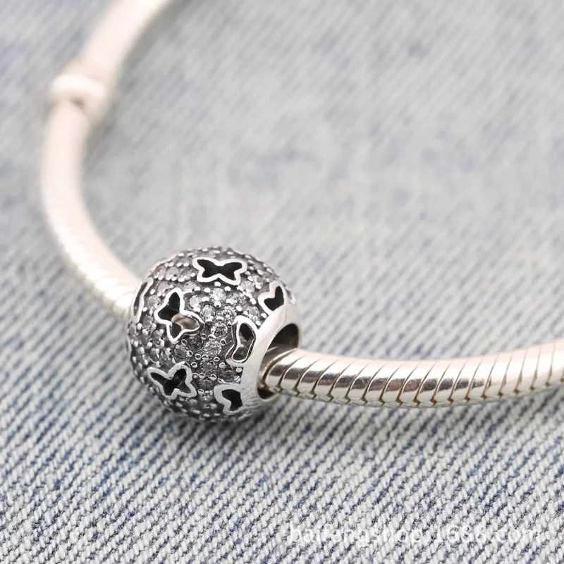 (bild till) Pandora Berlock Fladdrande Fjärilar - 791482Cz - View 2