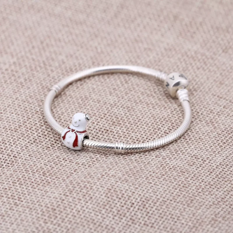 (bild till) Pandora Berlock Glad Snögubbe - 791406Enmx - View 2