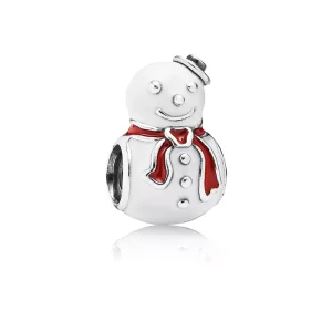 (bild till) Pandora Berlock Glad Snögubbe - 791406Enmx