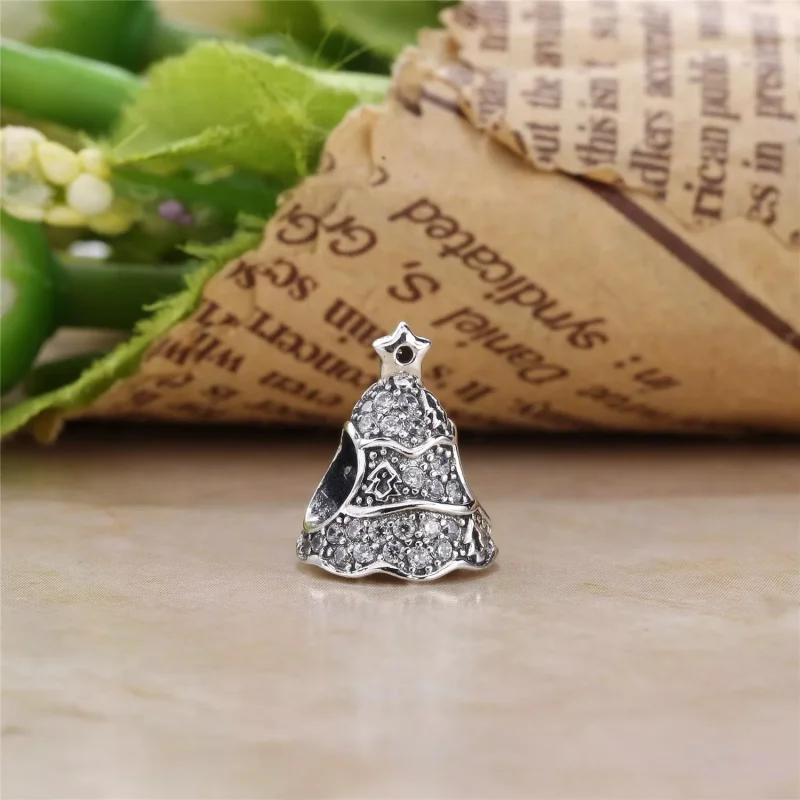 (bild till) Pandora Berlock Glittrande Julgran - 791765Cz - View 3