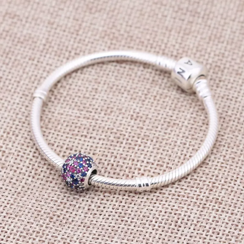 (bild till) Pandora Berlock Gnistrar Pavé Boll - 791261Aczmx - View 2