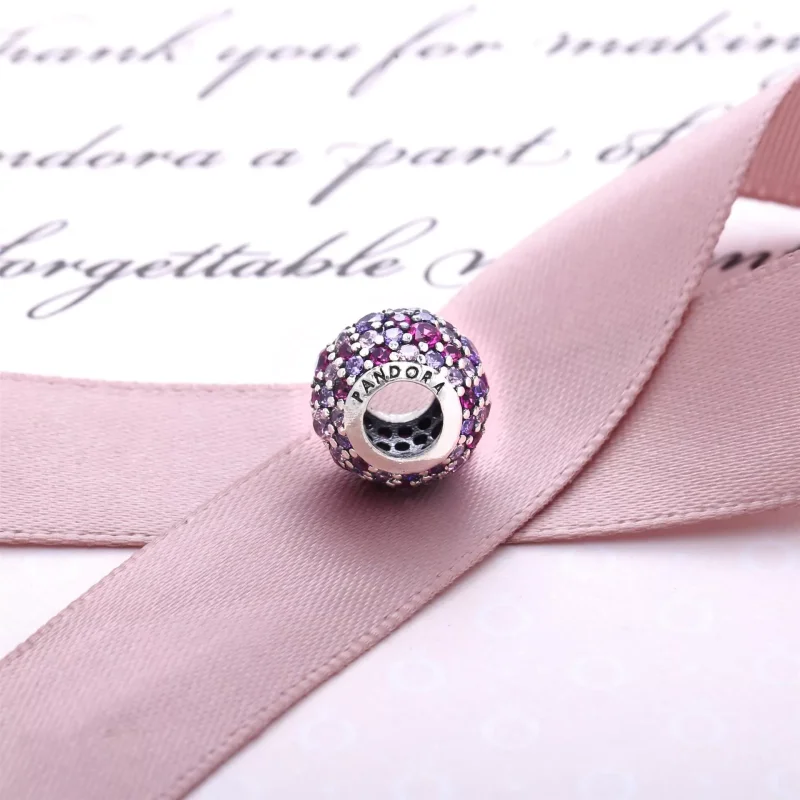 (bild till) Pandora Berlock Gnistrar Pavé Boll - 791261Aczmx - View 4