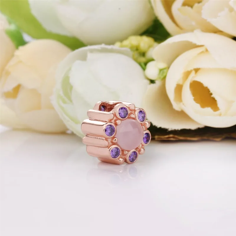 (bild till) Pandora Berlock Heraldisk Strålning 14 Karat Roséguld - 787658Npm - View 3