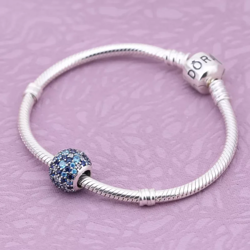 (bild till) Pandora Berlock Himmel Mosaik Pavé Boll - 791261Nsbmx - View 2