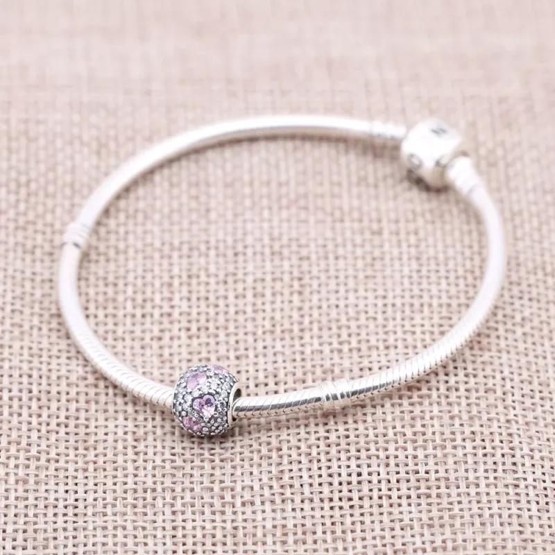 (bild till) Pandora Berlock Hjärta Pavé Gems Ball - 791249Czs - View 2