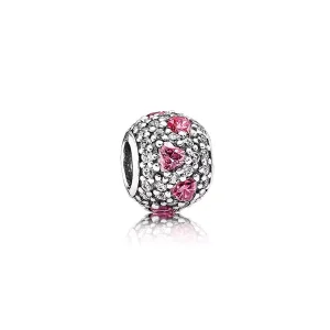(bild till) Pandora Berlock Hjärta Pavé Gems Ball - 791249Czs