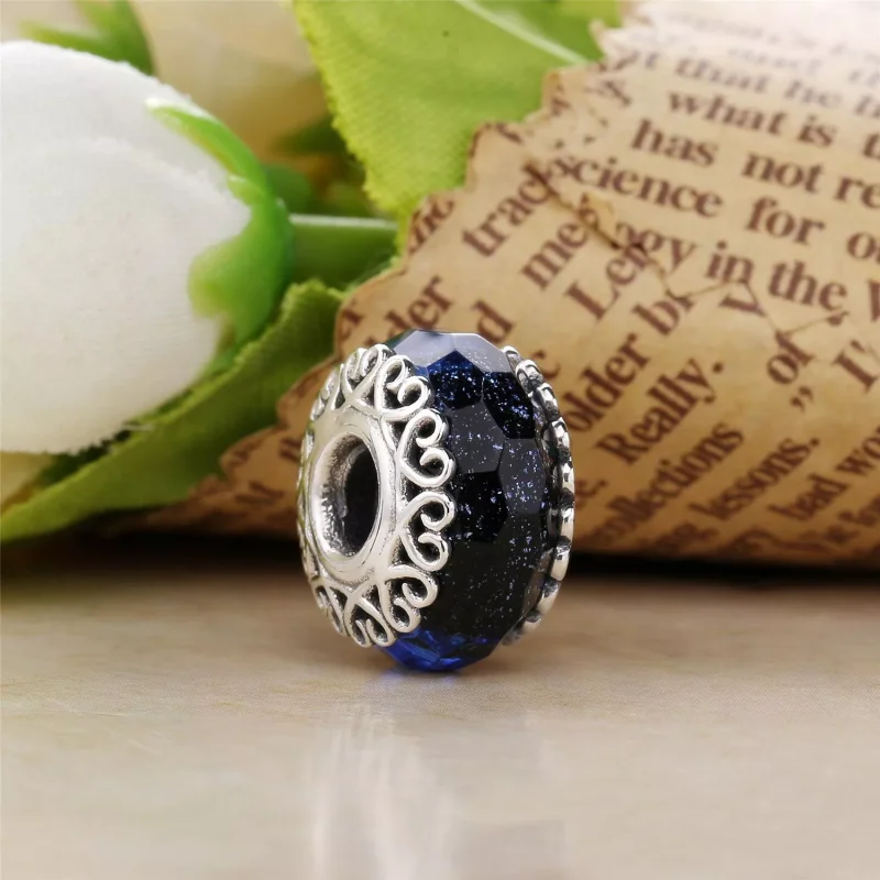 (bild till) Pandora Berlock Iriserande Vitt Glas - 797617 - View 6