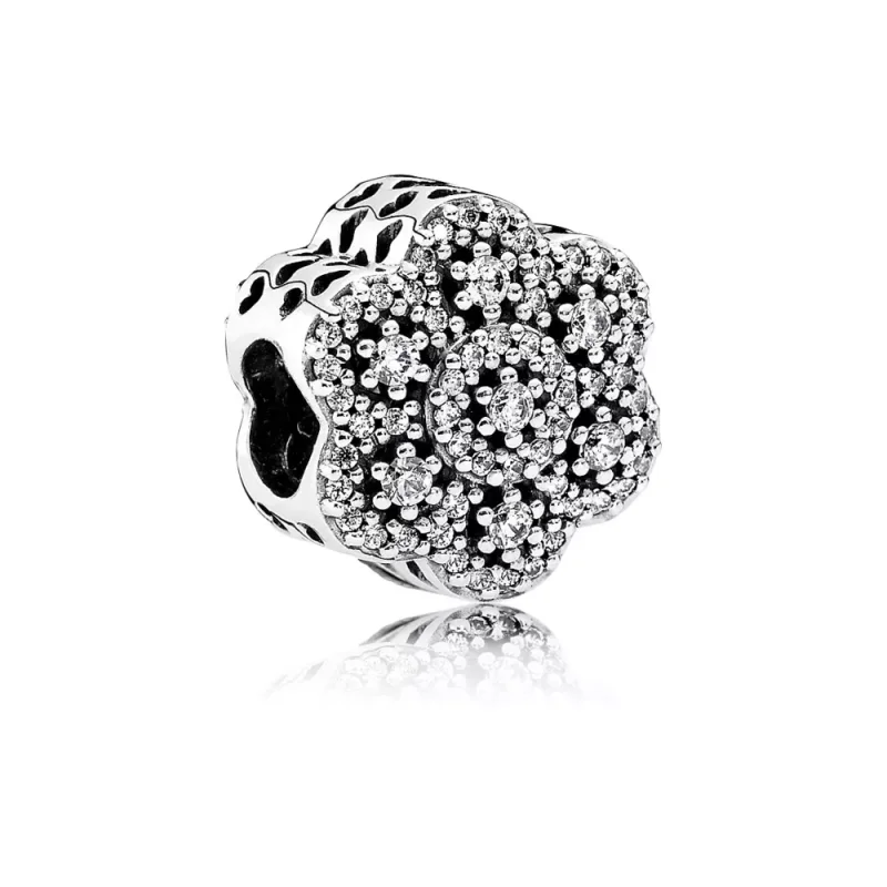 (bild till) Pandora Berlock Kristalliserat Blommigt - 791998Cz