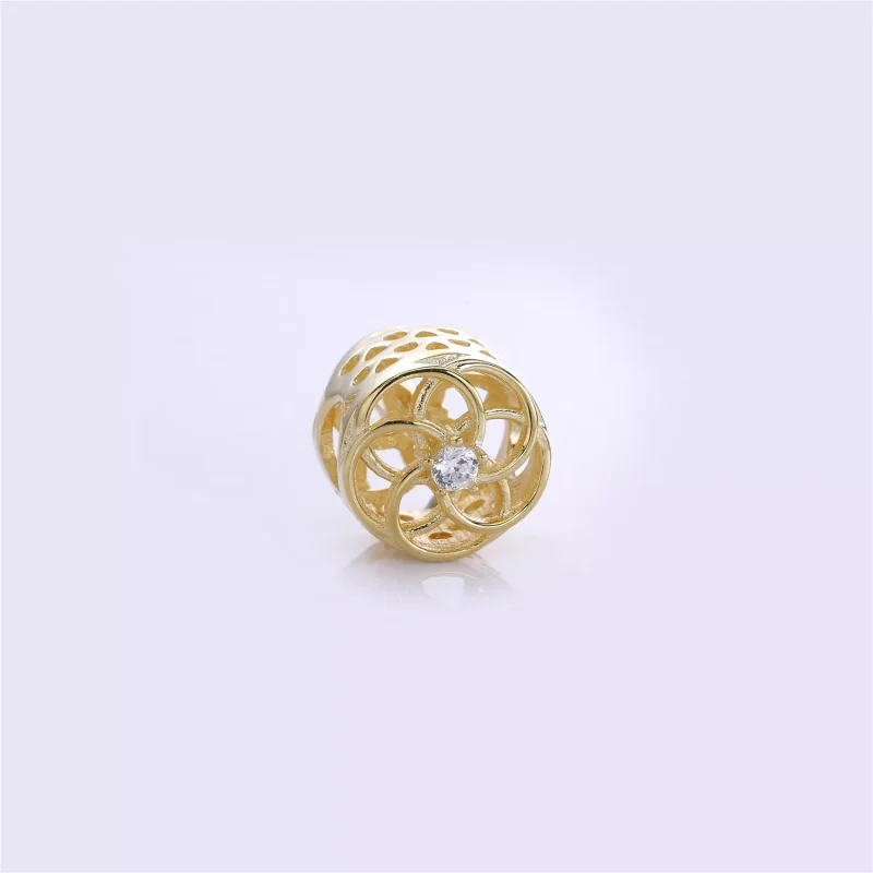 (bild till) Pandora Berlock Kärleksfull Blomma - 750598Cz - View 3