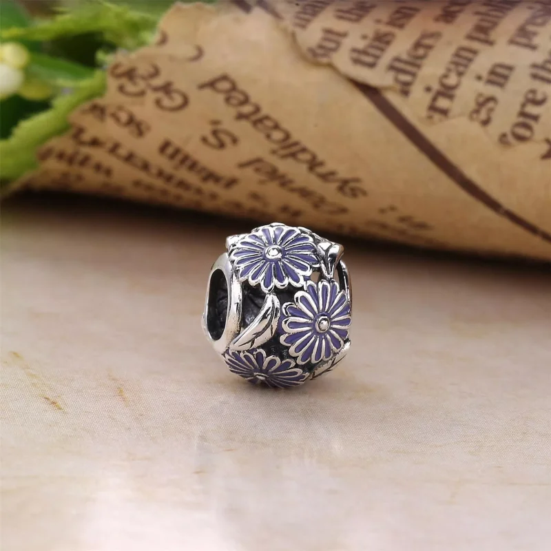 (bild till) Pandora Berlock Lavendel Daisy Meadow - 791487En66 - View 2