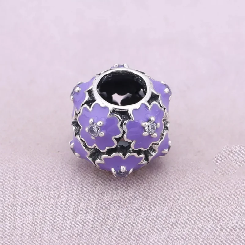 (bild till) Pandora Berlock Lila Blomma - Pd0021-1K - View 2