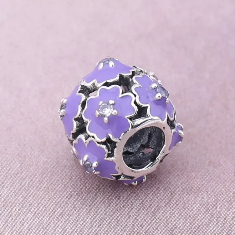 (bild till) Pandora Berlock Lila Blomma - Pd0021-1K - View 3