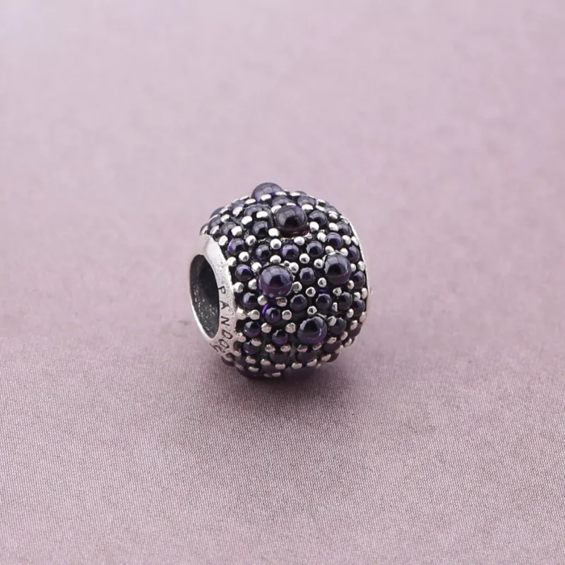(bild till) Pandora Berlock Lila Skimrande Droppar - 791755Cfp - View 2
