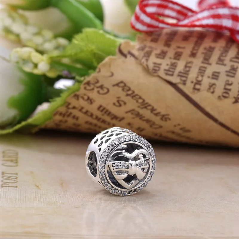 (bild till) Pandora Berlock Älskande Slipsar - 792146Cz - View 2