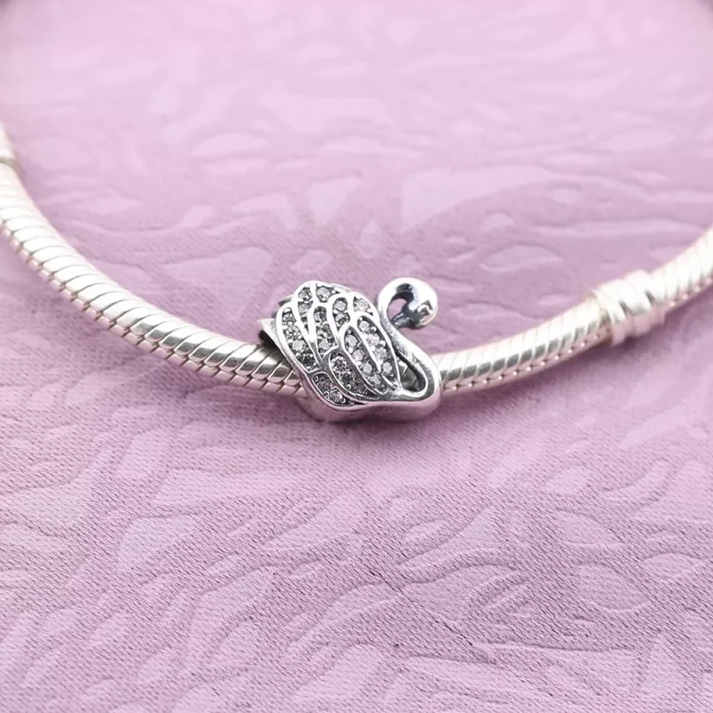 (bild till) Pandora Berlock Majestätisk Svan - 791732Cz - View 2