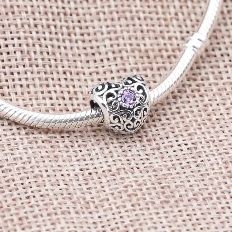 (bild till) Pandora Berlock Mars Signatur Hjärta - 791784Nab - View 2