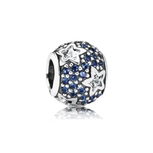 (bild till) Pandora Berlock Midnattsblå Pavé Stjärnor - 791382Cz
