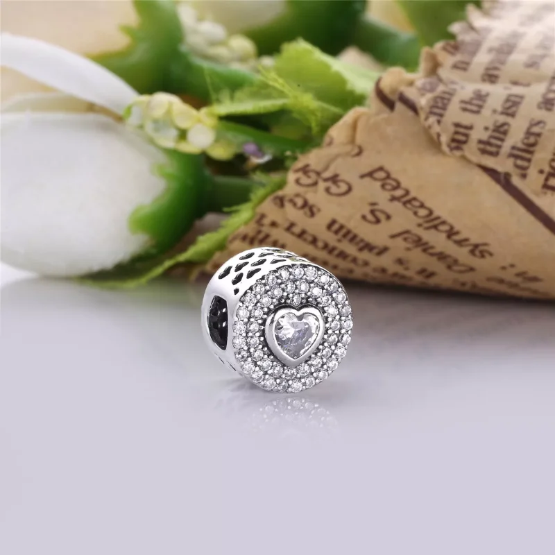 (bild till) Pandora Berlock Mousserande Hjärta - Px00190-1 - View 2