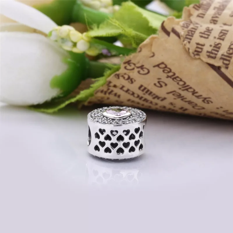 (bild till) Pandora Berlock Mousserande Hjärta - Px00190-1 - View 4