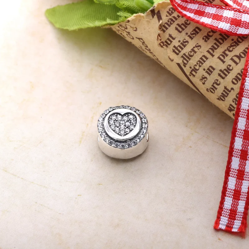 (bild till) Pandora Berlock Mousserande Hjärta - Px00242-1B - View 2