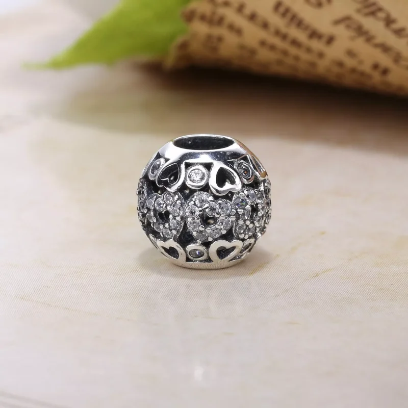 (bild till) Pandora Berlock Mousserande Hjärta - Px00276-1 - View 2