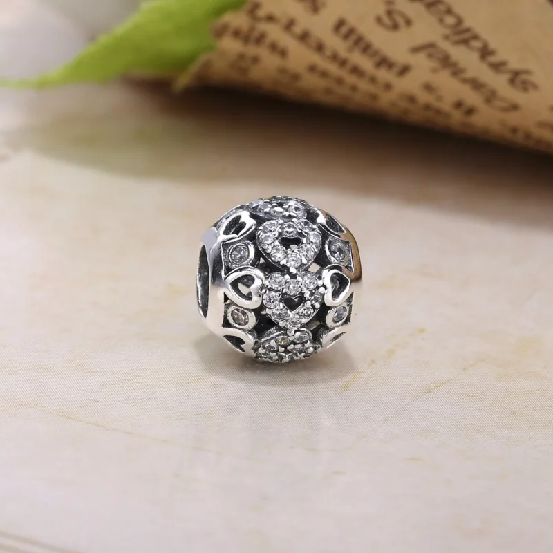 (bild till) Pandora Berlock Mousserande Hjärta - Px00276-1 - View 3