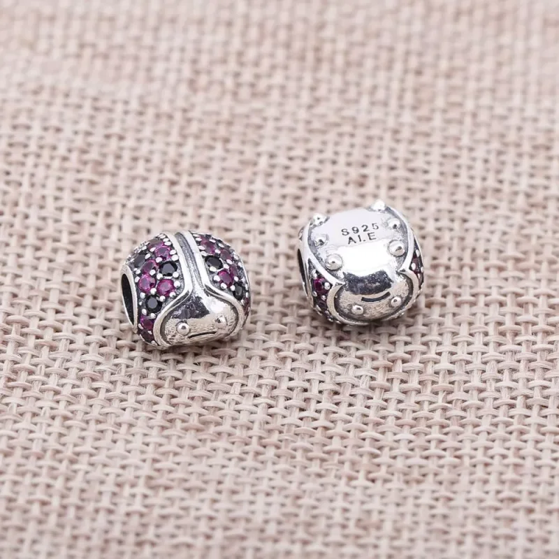 (bild till) Pandora Berlock Nyckelpiga Fancy Cubic Zirconia - 791484Cfr - View 2