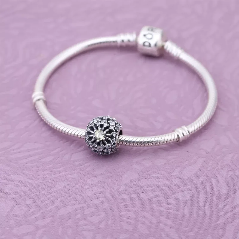 (bild till) Pandora Berlock Openwork Abstrakt Pavé - 791370Ccz - View 2