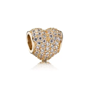 (bild till) Pandora Berlock Pavé Hjärta - 750828Cz