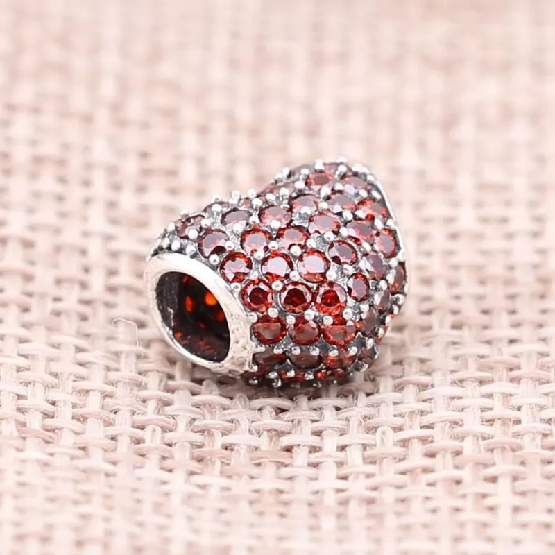 (bild till) Pandora Berlock Pavé Hjärta - 791052Czr - View 2