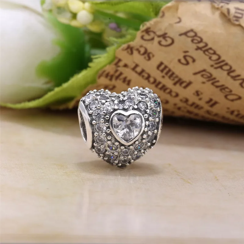 (bild till) Pandora Berlock Pavé Hjärta - 791168Sru - View 2