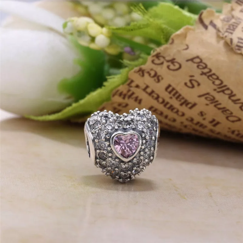 (bild till) Pandora Berlock Pavé Hjärta - 791168Sru - View 3