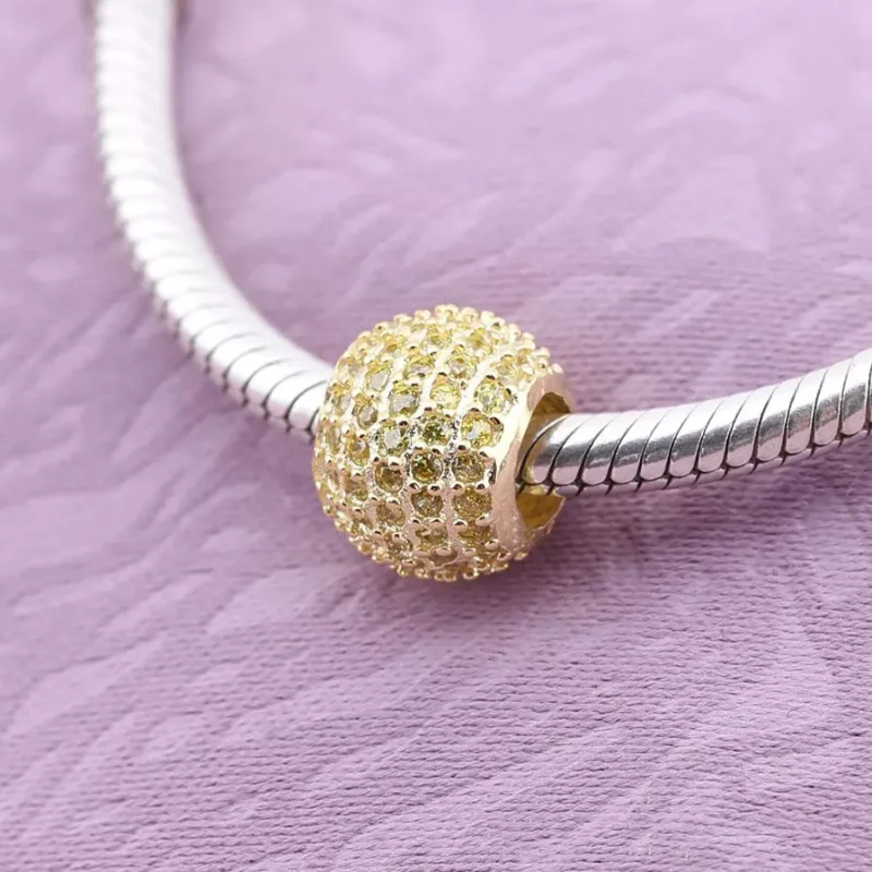 (bild till) Pandora Berlock Pavé -Lampor - 750819Cz - View 3