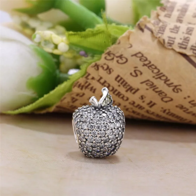 (bild till) Pandora Berlock Pavé Äpple - 791485Cfr - View 2