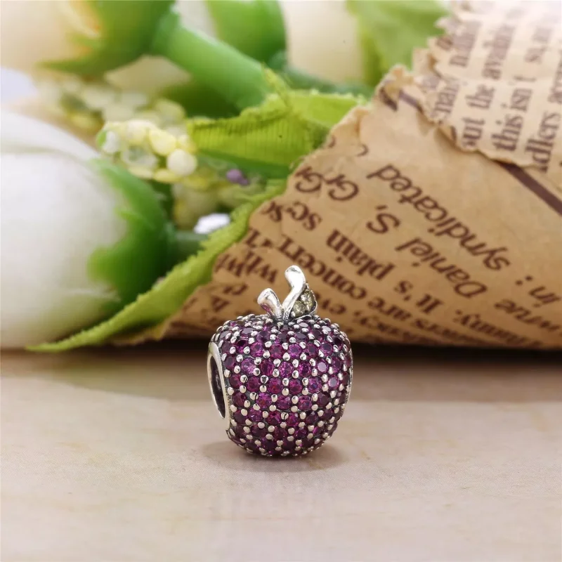 (bild till) Pandora Berlock Pavé Äpple - 791485Cfr - View 3