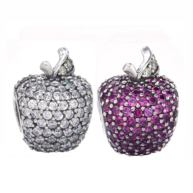 (bild till) Pandora Berlock Pavé Äpple - 791485Cfr - View 5