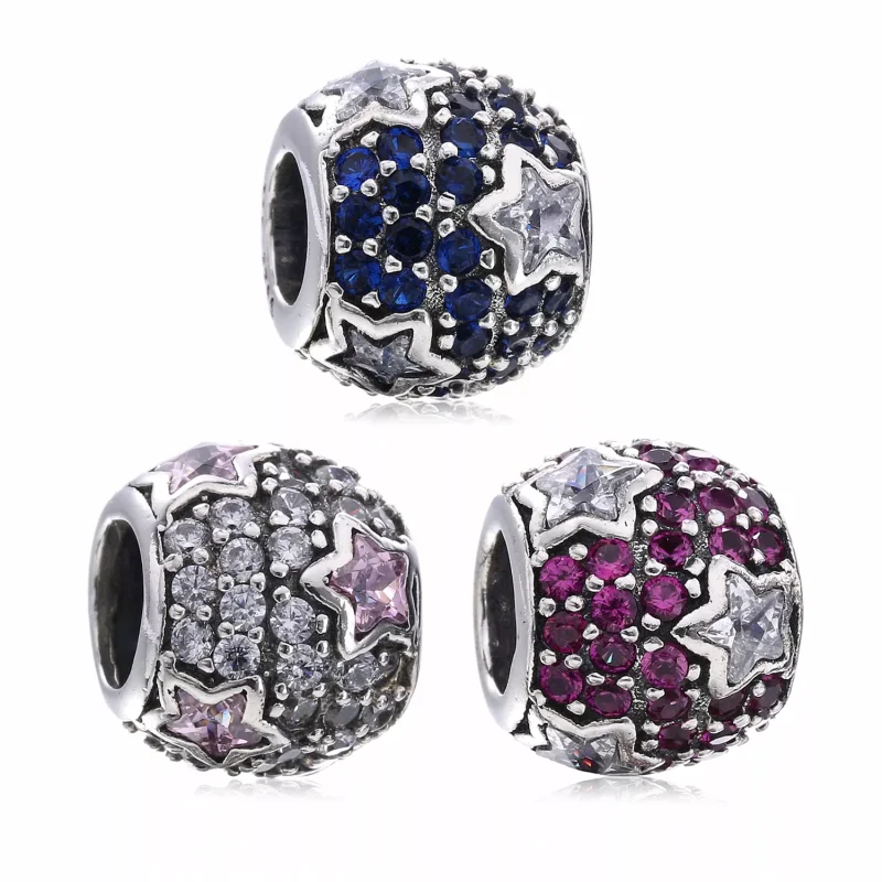(bild till) Pandora Berlock Pavé Stjärnor - 791382Pcz - View 4