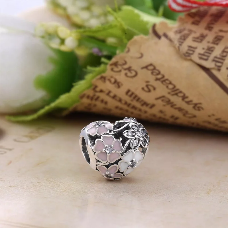 (bild till) Pandora Berlock Poetiska Blommor - 791825Enmx - View 2