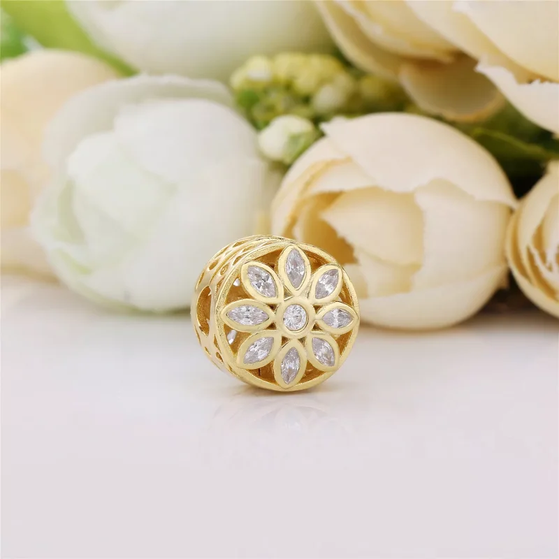 (bild till) Pandora Berlock Rik Blomma - 757639Cz - View 2
