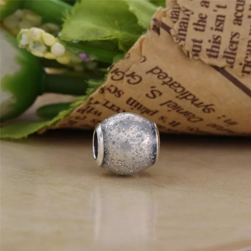 (bild till) Pandora Berlock Silvery Glitter Boll - 796327En144 - View 2