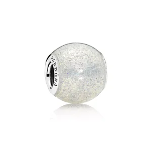 (bild till) Pandora Berlock Silvery Glitter Boll - 796327En144