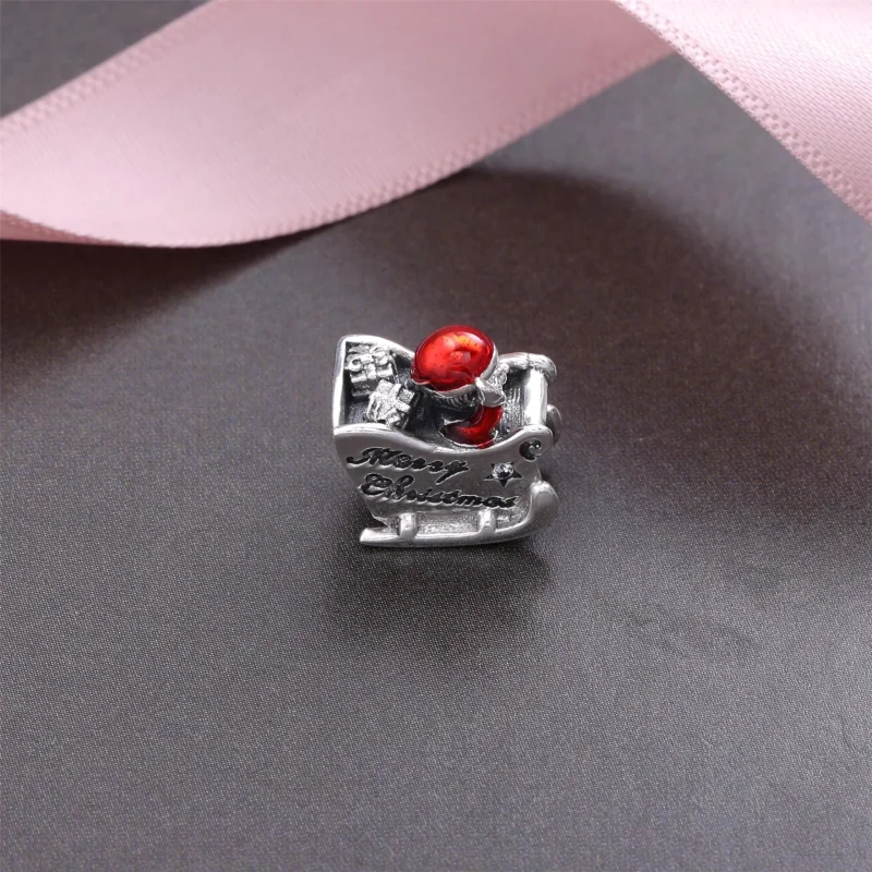 (bild till) Pandora Berlock Slädande Tomte - 792004Cz - View 2