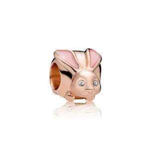 (bild till) Pandora Berlock Söt Kanin 14 Karat Roséguld - 787061En160