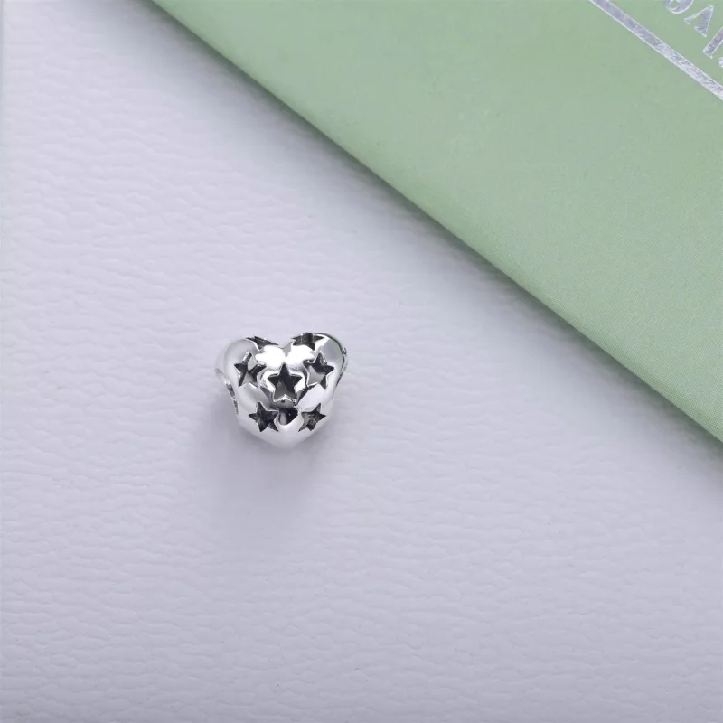 (bild till) Pandora Berlock Starry Hjärta Openwork - 791393 - View 2