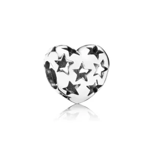 (bild till) Pandora Berlock Starry Hjärta Openwork - 791393