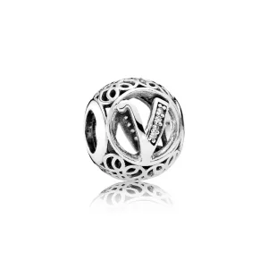 (bild till) Pandora Berlock Vintage V - 791866Cz